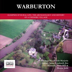 Front cover of the landscape archaeology book on Warburton launched in June 2015.