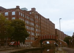 Ancoats Mills along the Rochdale Canal